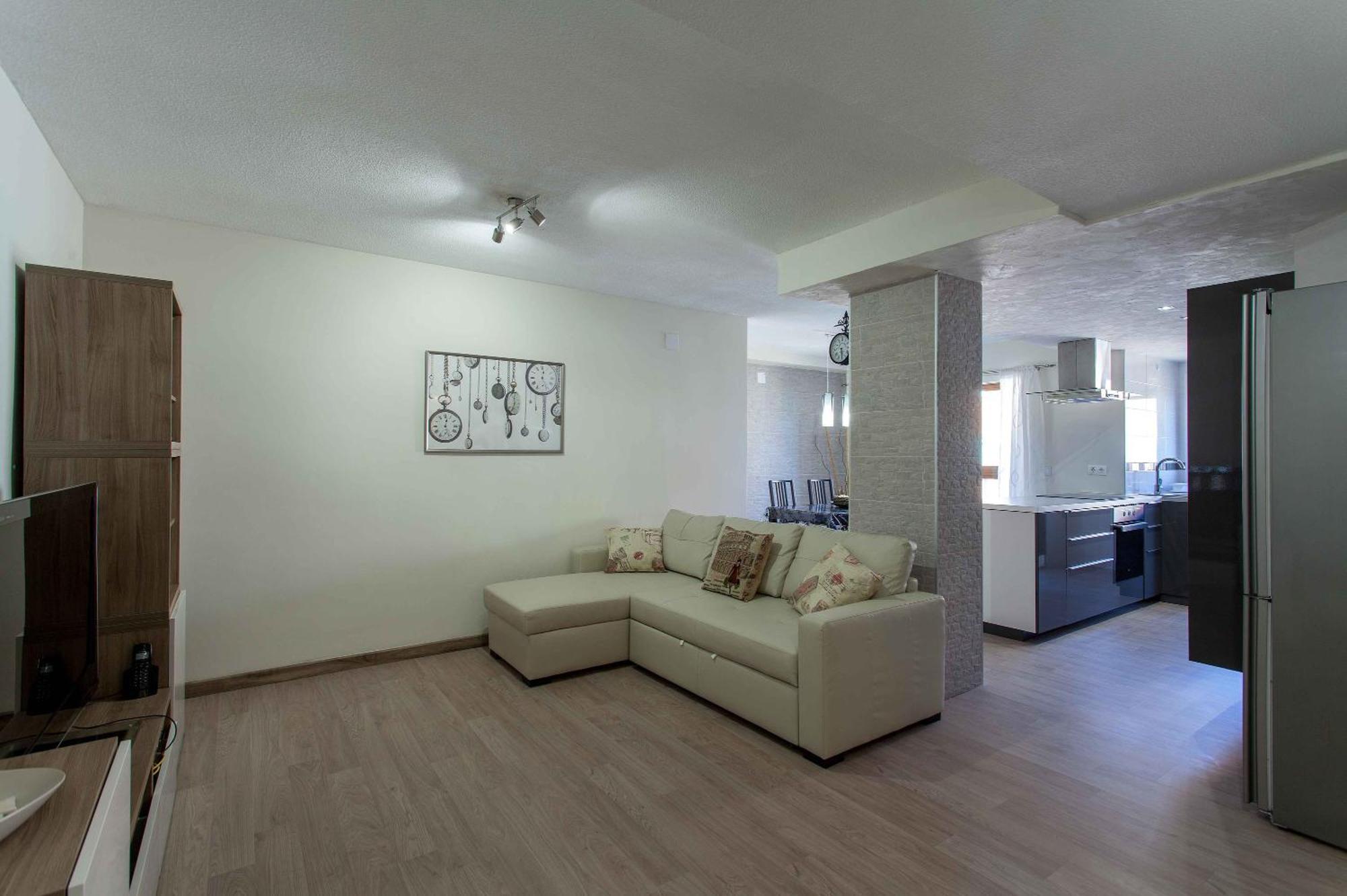 Apartment Malvarrosa Beach Cavite Valencia Bagian luar foto